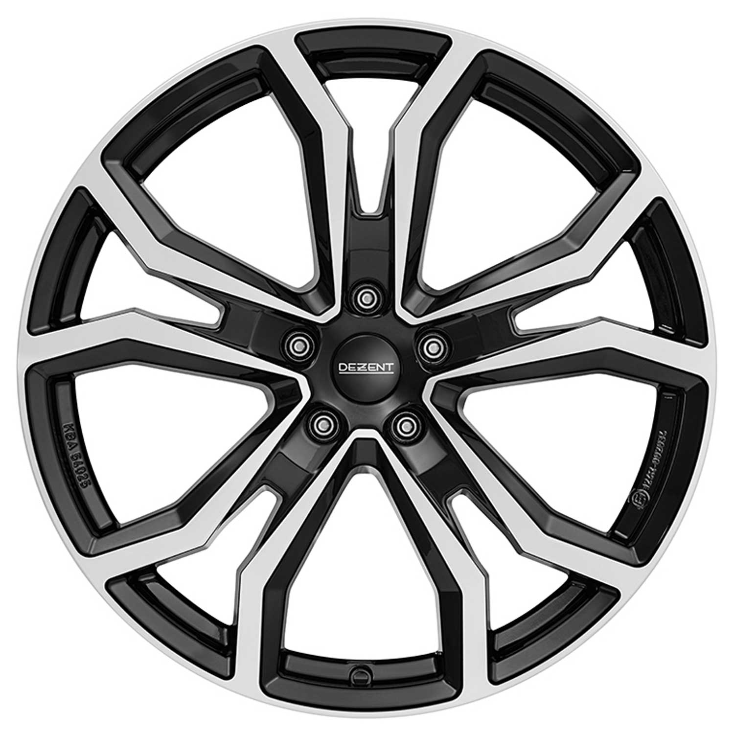 DEZENT Felg TV dark 9.0x20 ET33 5x112 20 tommer