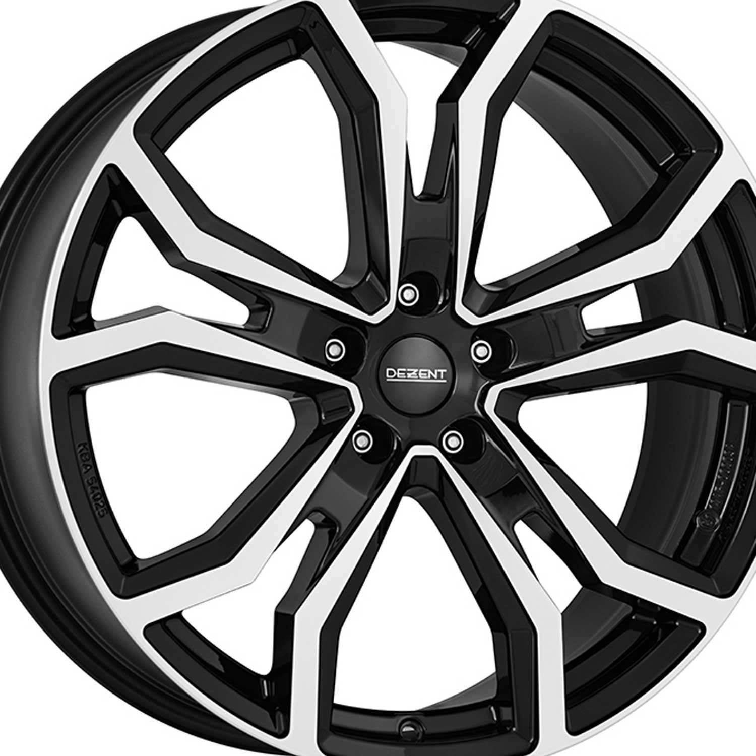 DEZENT Felg TV dark 9.0x20 ET33 5x112 20 tommer